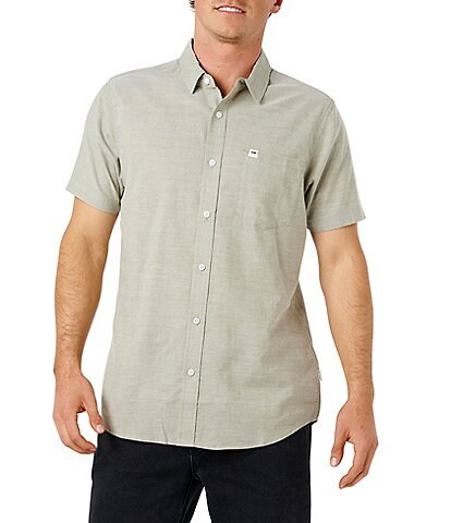 Rip Curl Classic Surf Ourtime Short Sleeve Woven Shirt