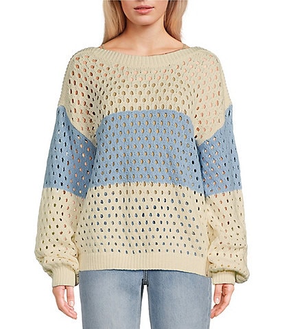 Rip Curl Desert Dreams Relaxed Striped Sweater