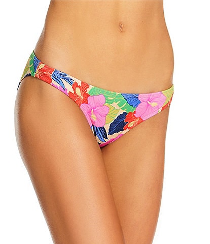 Rip Curl Floral Party Wave Cheeky Coverage Hipster Swim Bottom