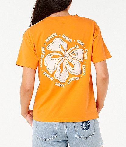 Rip Curl Hibiscus Relaxed Fit T-Shirt