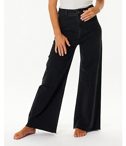 Rip Curl High Rise Wide Leg Jeans