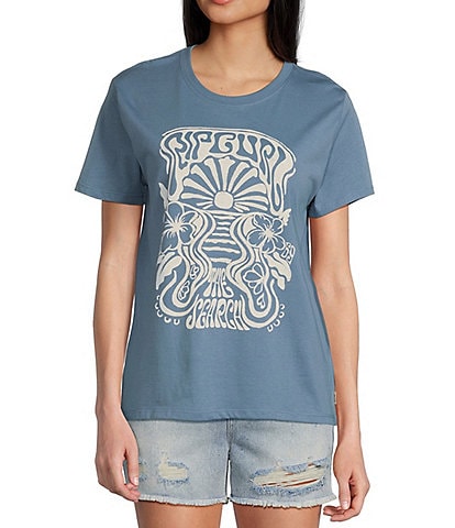 Rip Curl High Tide Psychic Short Sleeve Graphic T-Shirt