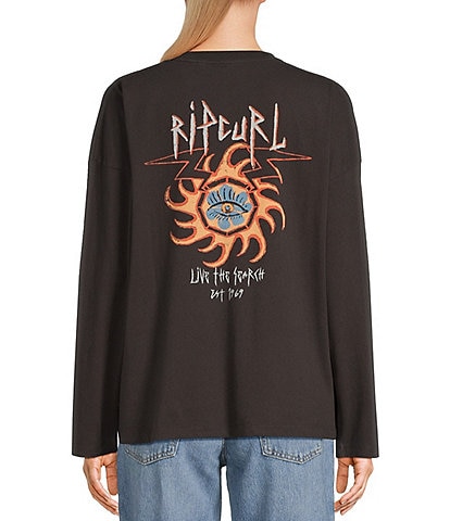 Rip Curl Hypnotic Eye Long Sleeve Graphic T-Shirt