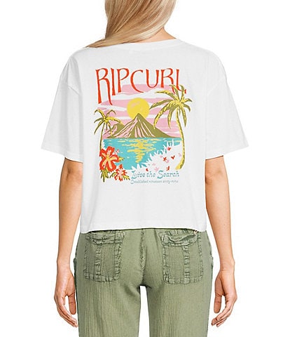 Rip Curl Island Crop Graphic T-Shirt