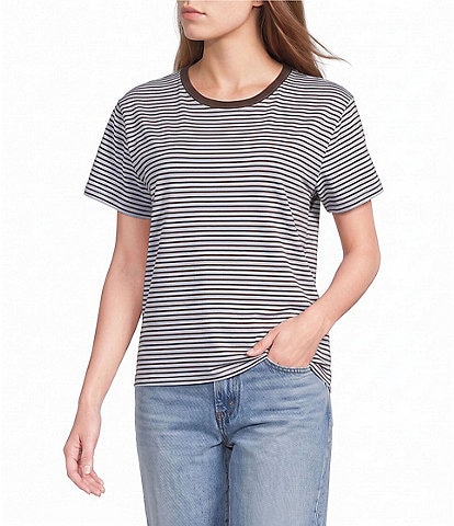 Rip Curl Long Sleeve Stephanie Gilmore Striped Standard Tee