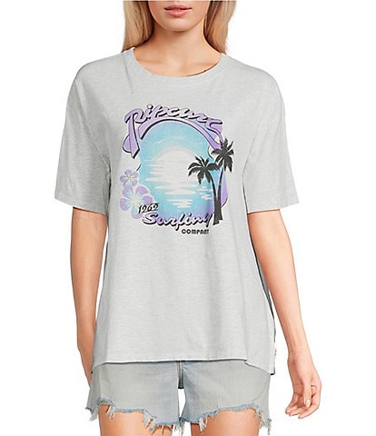 Rip Curl Neon Isles Short Sleeve Relaxed Fit T-Shirt