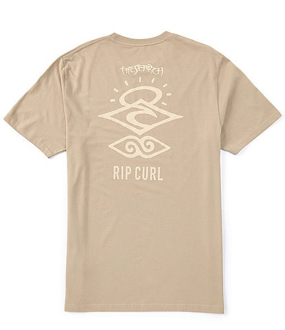 Rip Curl Search Icon Short Sleeve Jersey Graphic T-Shirt