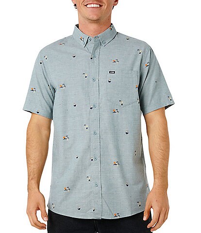 Rip Curl Skelly Breach Short Sleeve Woven Shirt
