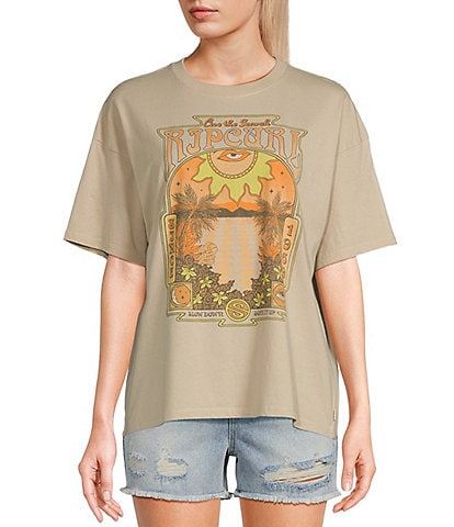 Rip Curl Slow Down Heritage Short Sleeve T-Shirt
