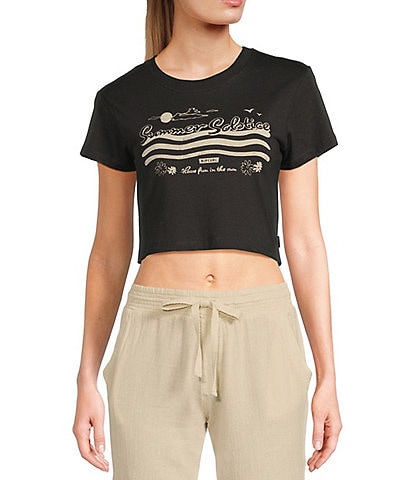 Rip Curl Summer Solstice Crop Baby Graphic T-Shirt