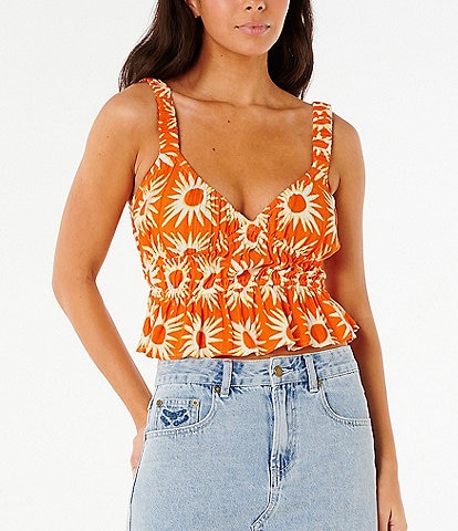 Rip Curl Sun Drenched Sleeveless Tank Top