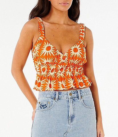 Rip Curl Sun Drenched Sleeveless Tank Top
