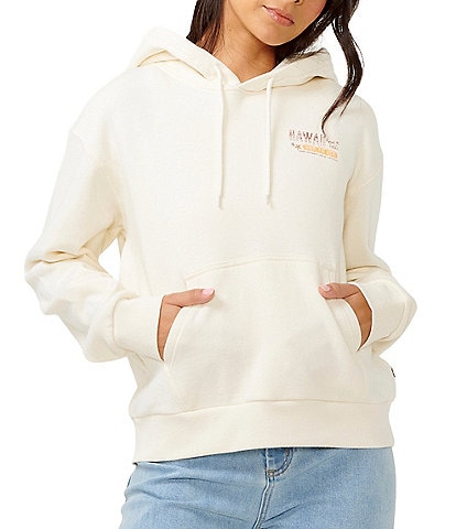 Rip Curl Sun To Sea Relaxed Long Sleeve Fleece Hoodie