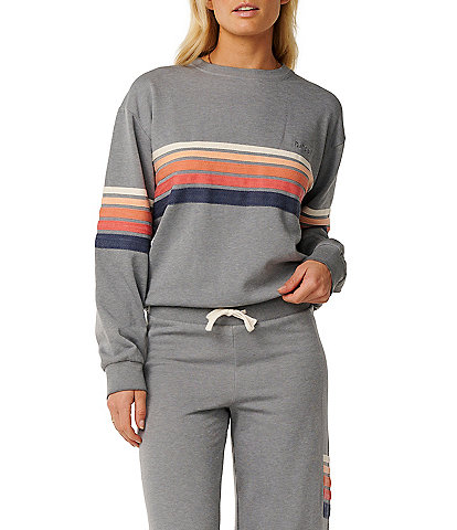 Rip Curl Surf Revival Relaxed Fit Crewneck Coordinating Pullover