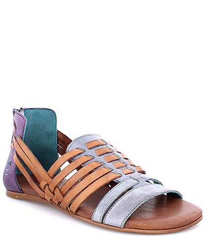 Roan Clarise II Woven Leather Huarache Sandals
