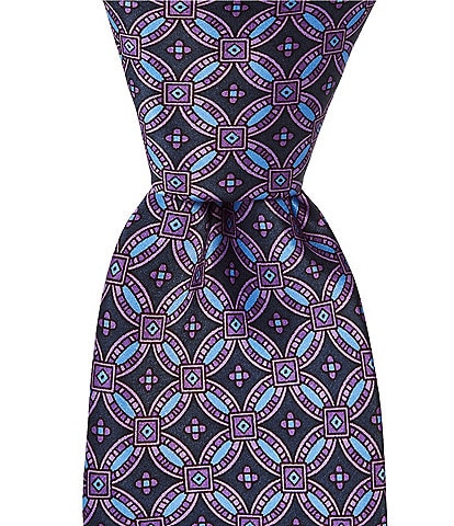 Robert Graham Neat Pattern Traditional Silk Tie
