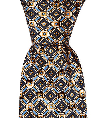 Robert Graham Neat Pattern Traditional Silk Tie