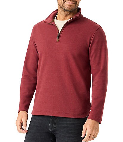 Robert Graham Tanswell Quarter Zip Pullover