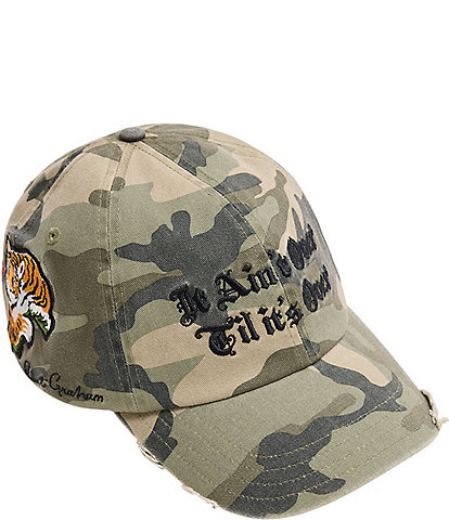 Robert Graham x Rocky 50th Camouflage Patch Baseball Cap