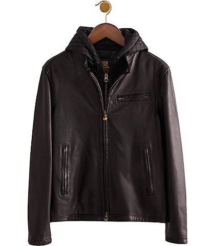 Robert Graham x Rocky 50th The Punch Leather Jacket