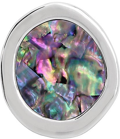 Robert Lee Morris Soho Abalone Cocktail Ring