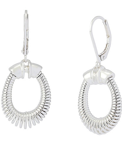 Robert Lee Morris Soho Coiled Drop Earrings