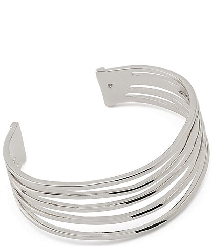 Robert Lee Morris Soho Layered Wire Cuff Bracelet