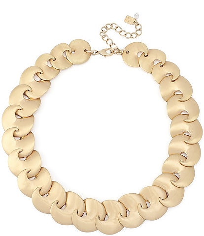 Robert Lee Morris Soho Molten Statement Collar Necklace