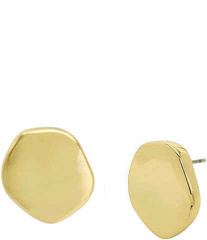 Robert Lee Morris Soho Sculpted Disc Stud Earrings