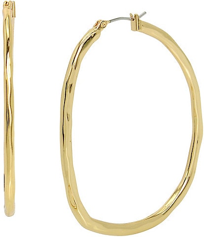 Robert Lee Morris Soho Sculpted Hoop Earrings