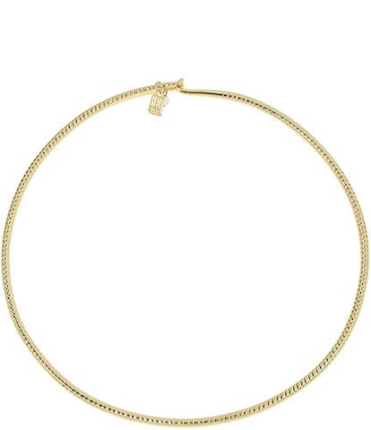 Robert Lee Morris Soho Textured Round Wire Collar Necklace