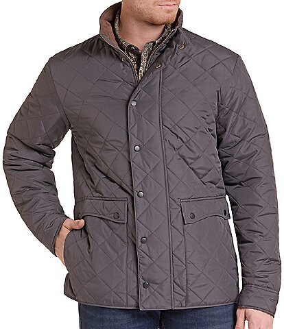 Rock & Roll Denim Diamond Quilted Jacket