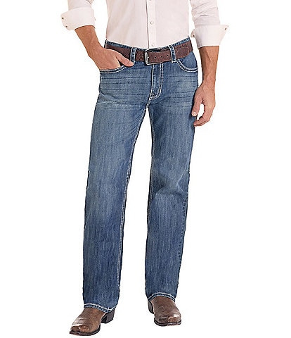 Rock & Roll Denim Reflex Double Barrel Relaxed Straight Jeans