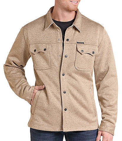Rock & Roll Denim Snap Front Melange Jacket