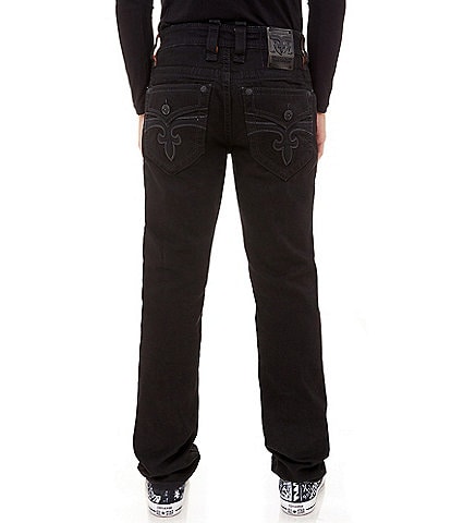 Rock Revival Arthur 32#double; Inseam Straight Leg Jeans