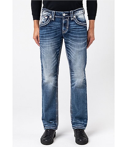 Rock Revival Finley Straight-Leg Jeans