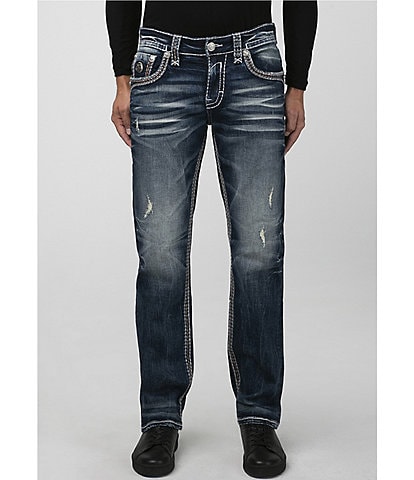 Rock Revival Amari Straight-Fit Jeans