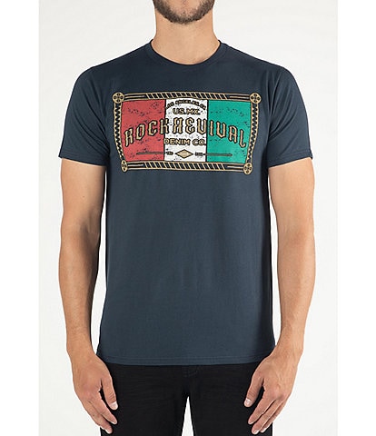 Rock Revival Antique Tri-Color Banner Short Sleeve T-Shirt