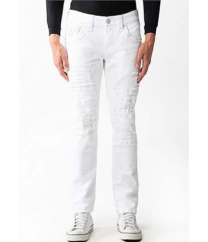 Rock Revival Celadon Distressed Skinny Denim Jeans