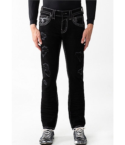 Rock Revival Garlyn A204 Straight-Fit Denim Jeans