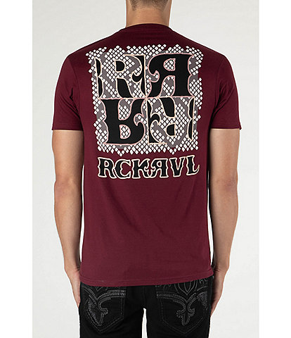 Rock Revival Mirrored #double;RR#double; Logo T-Shirt