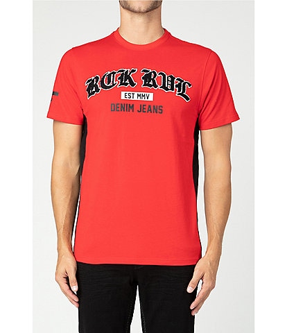 Rock Revival Short Sleeve Color Block T-Shirt
