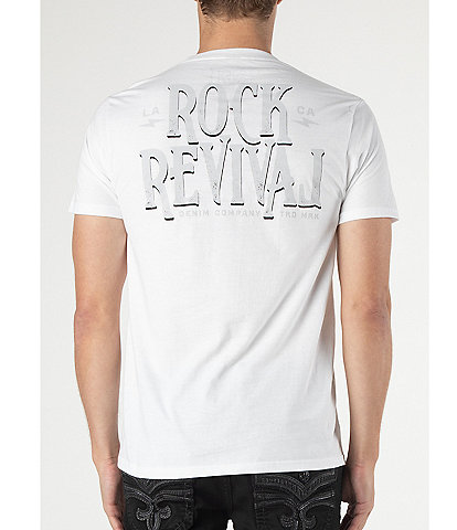 Rock Revival Short Sleeve Graphic Logo Rock T-Shirt