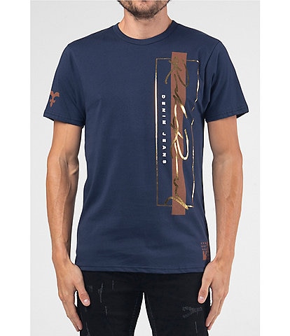 Rock Revival Short-Sleeve Vertical Box Logo T-Shirt