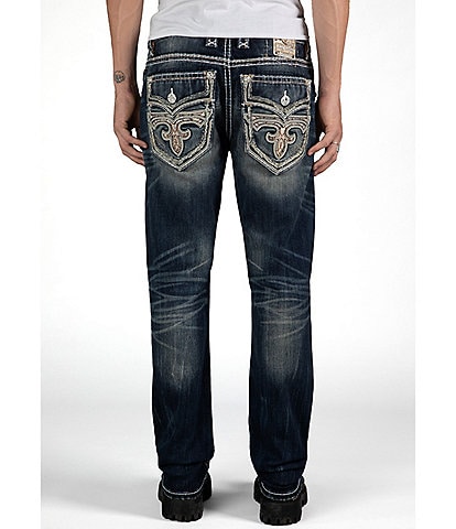 Rock Revival Tristan Straight Leg 5-Pocket Jeans