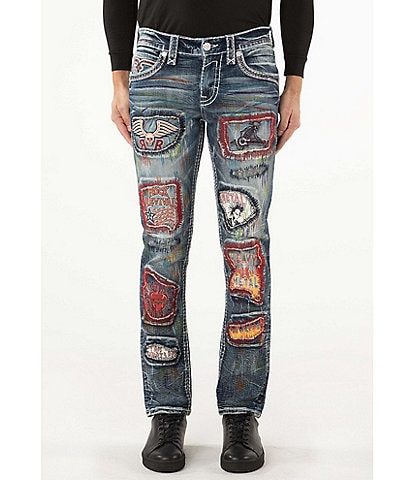 Rock Revival Vincenzo Alternate Straight Leg Jeans