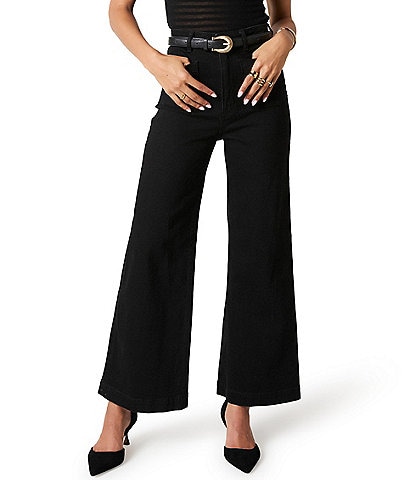 Rolla's Sailor Stretch Denim High Rise Wide Leg Jeans