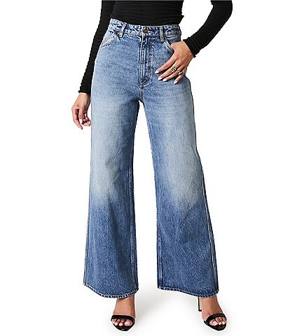 Rolla's Studio Denim High Rise Wide Leg Jean