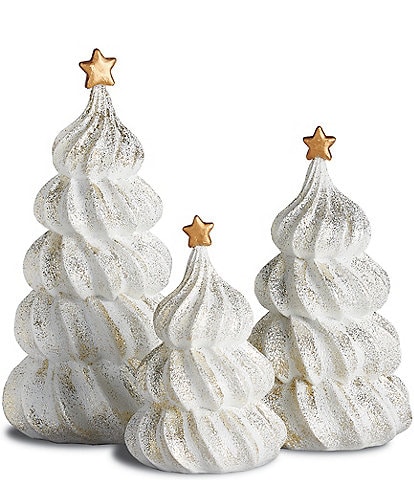 Roman Merengue Trees 3-Piece Figurine Set
