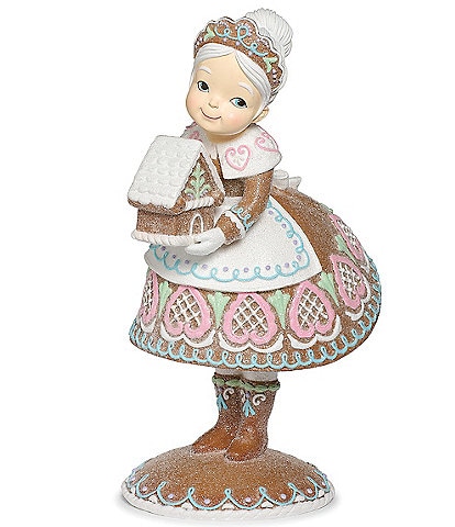 Roman Mrs. Claus Gingerbread Figurine